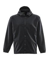 RefrigiWear Men's Warm Water-Resistant Lightweight Softshell Jacket with Hood