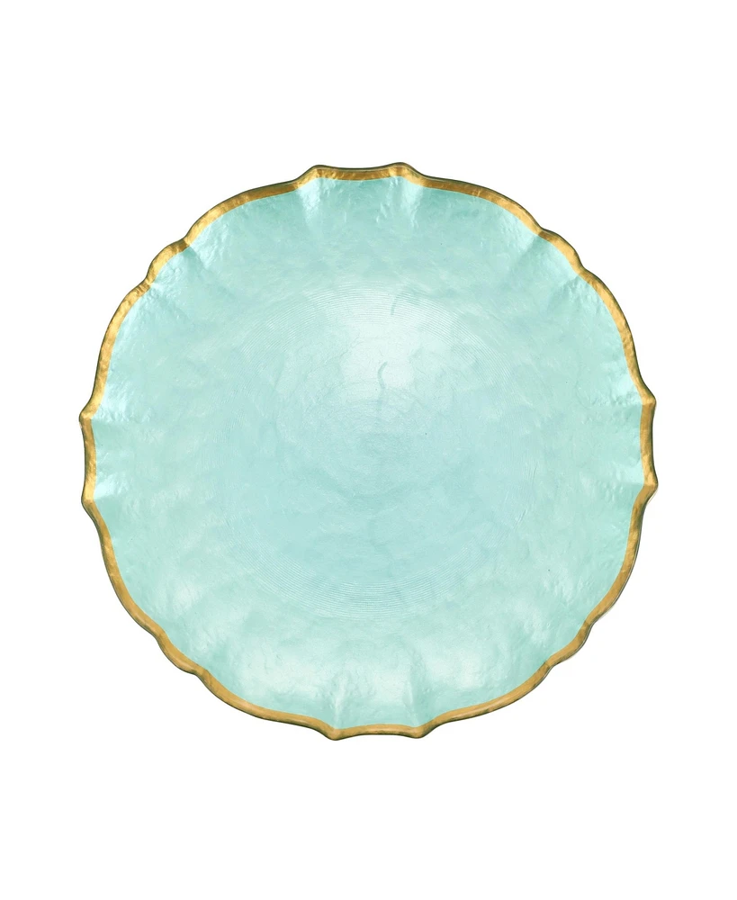 Vietri Baroque Glass Dinner Plate 10.5"