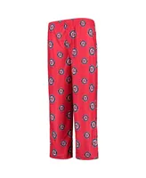 Big Boys and Girls Red Washington Nationals Team Color Printed Logo Pants