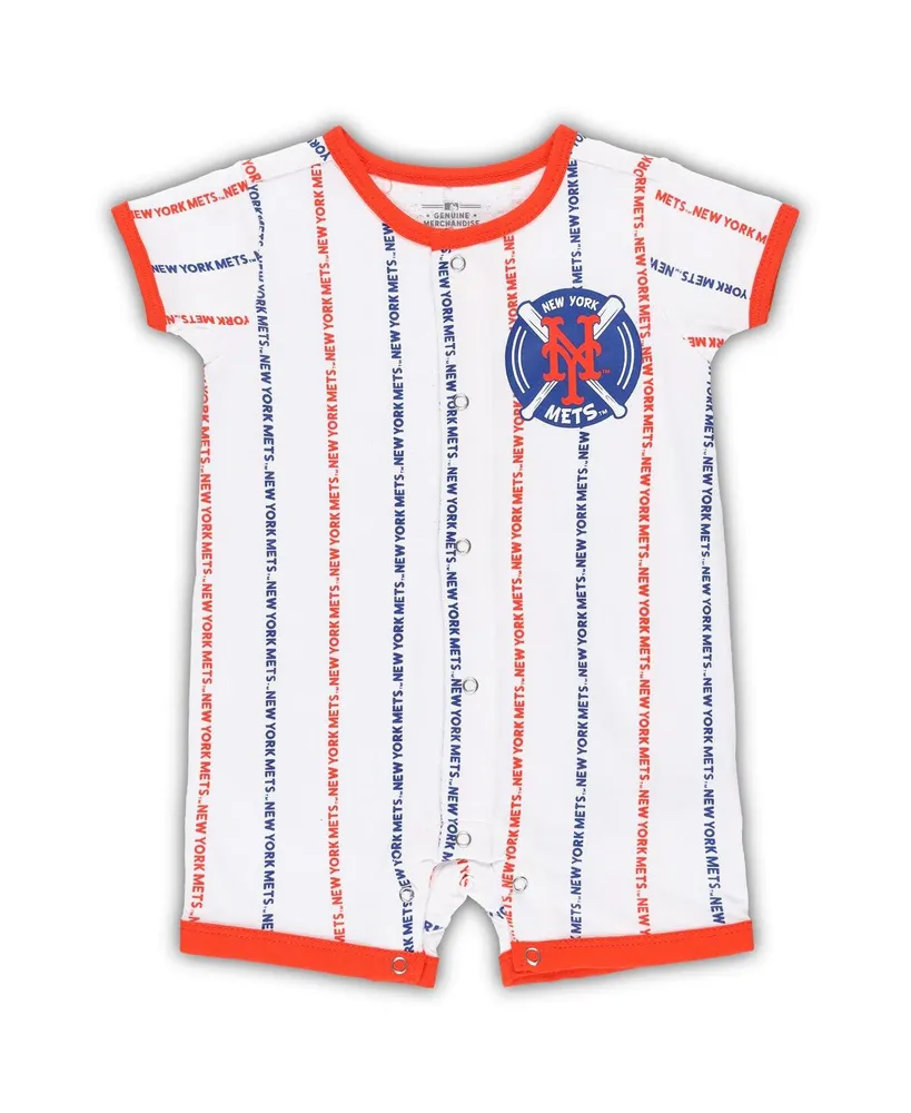 Outerstuff Newborn & Infant Royal Chicago Cubs Stripe Power Hitter Romper