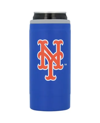 New York Mets 12 Oz Flipside Powdercoat Slim Can Cooler