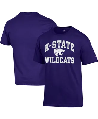 Men's Champion Purple Kansas State Wildcats High Motor T-shirt