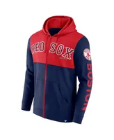 New Era Navy Boston Red Sox Big & Tall Twofer Pullover Hoodie