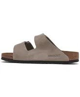 Birkenstock Women's Arizona Soft Footbed Suede Leather Sandals from Finish Line