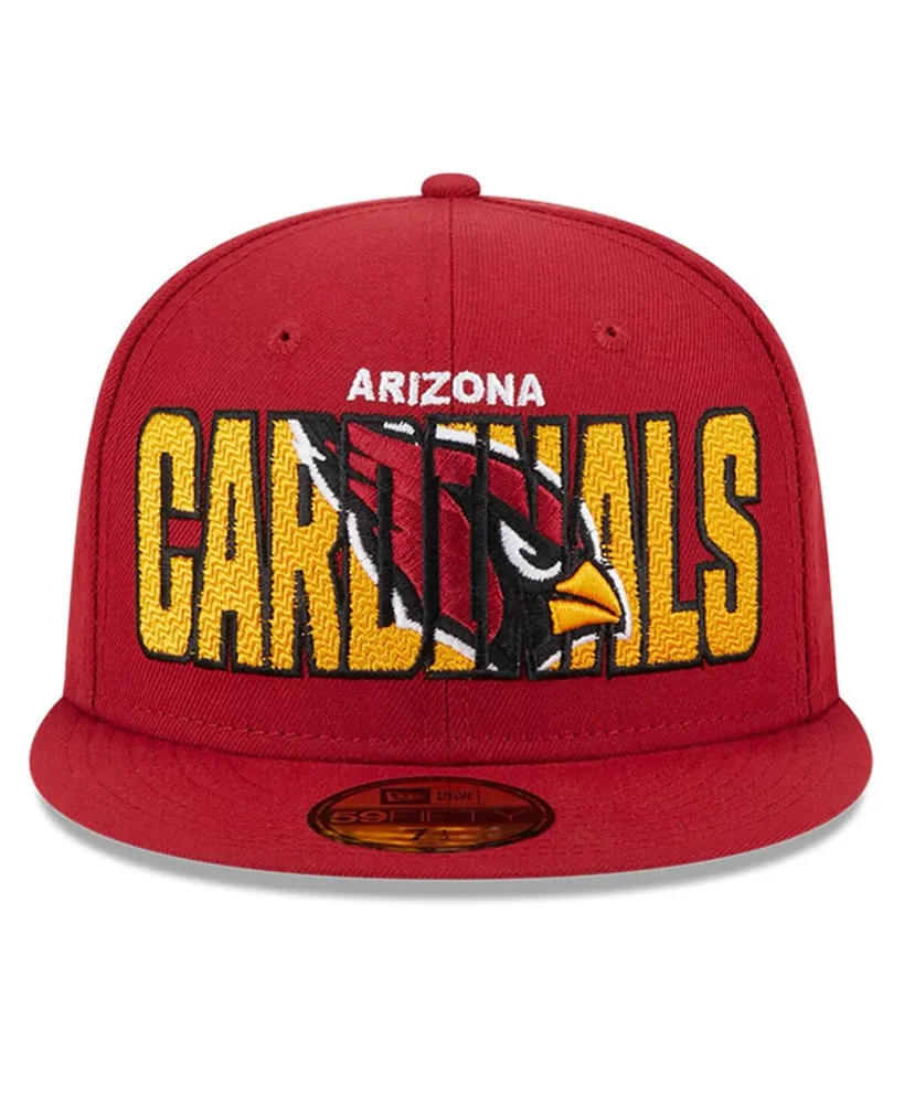 Men's New Era Cardinal Arizona Cardinals 2023 Nfl Draft 59FIFTY Fitted Hat