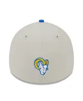 Men's New Era Stone, Royal Los Angeles Rams 2023 Nfl Draft 39THIRTY Flex Hat