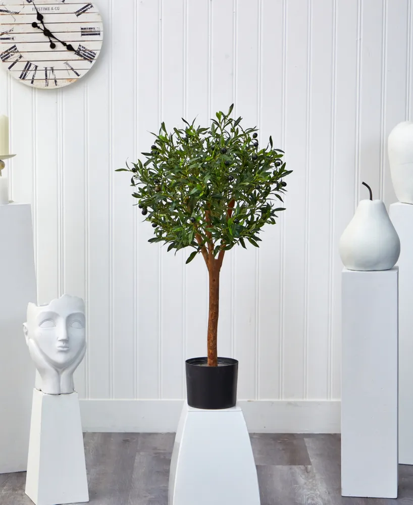 Nearly Natural 3.5' Olive Artificial Tree