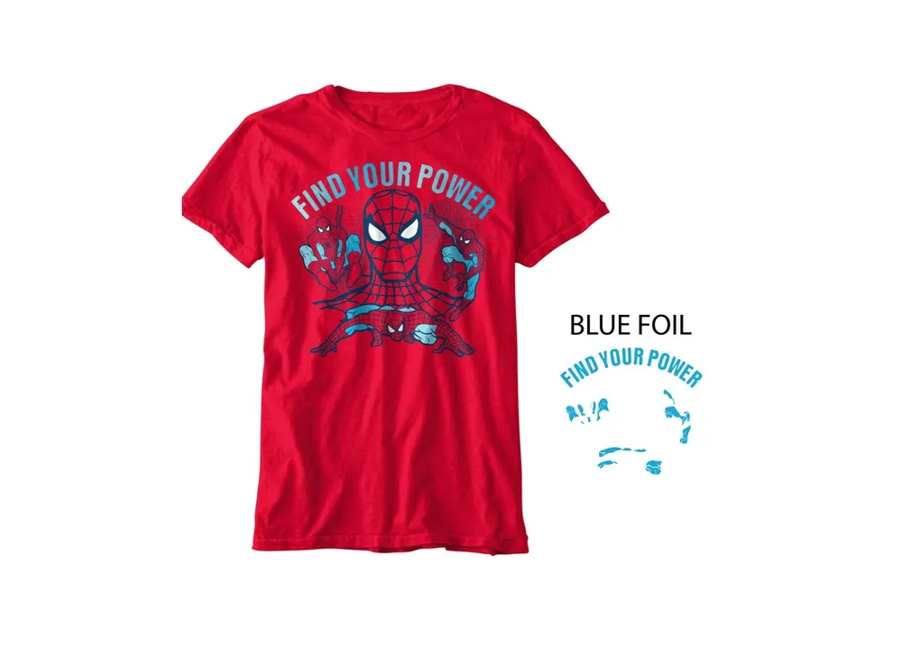 Hybrid Big Boys Find Your Spider Short Sleeve Graphic T-shirt