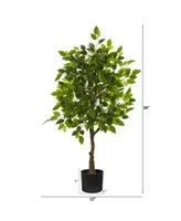 Nearly Natural 39" Ficus Artificial Tree