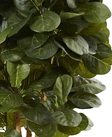Nearly Natural 5' Fiddle Leaf Fig Artificial Tree