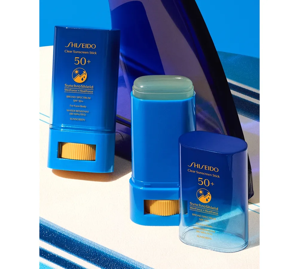 Shiseido Clear Sunscreen Stick Spf 50+, 20 g