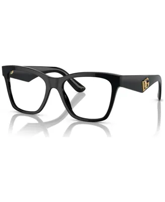 Dolce&Gabbana Women's Square Eyeglasses, DG3374 51