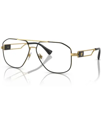 Versace Men's Pilot Eyeglasses