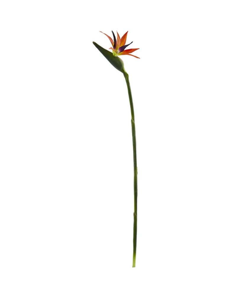 Nearly Natural 35-In. Bird of Paradise Artificial Flower, Set of 4