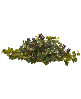 Nearly Natural 33in. Grape Leaf Artificial Ledge Plant