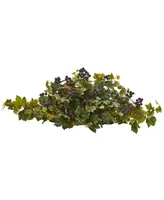 Nearly Natural 33in. Grape Leaf Artificial Ledge Plant