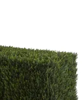 Nearly Natural Indoor/Outdoor Decorative Artificial Cedar Hedge