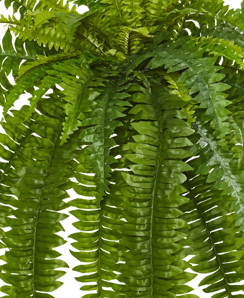 Nearly Natural 35" Boston Fern Artificial Plant (Set of 2)