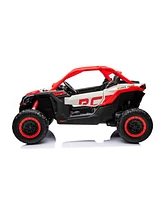 Freddo 48V 4x4 Can Am Maverick 2 Seater Ride on Utv For Kids