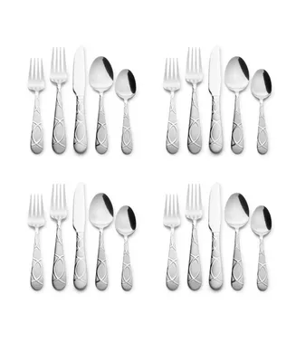 Kitchinox Lily Frost 20-Piece Set, Service for 4