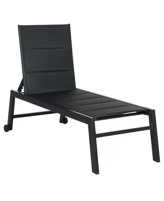 Outsunny Outdoor Chaise Lounge Chair