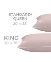 Pillow Gal Pink Cotton Percale Pillow Protectors - King