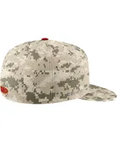 Men's Nike Camo Iowa State Cyclones Aero True Baseball Performance Fitted Hat