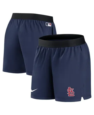 Women's Nike Navy St. Louis Cardinals Authentic Collection Team Performance Shorts
