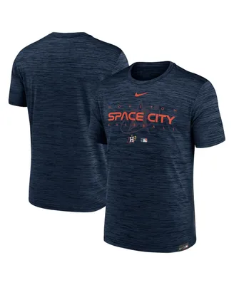 Men's Nike Navy Houston Astros City Connect Velocity Practice Performance T-shirt