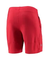 Men's Under Armour Red Maryland Terrapins Mesh Raid Performance Shorts