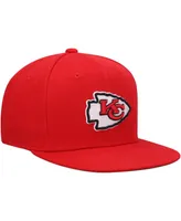 Big Boys and Girls Mitchell & Ness Red Kansas City Chiefs Gridiron Classics Ground Snapback Hat