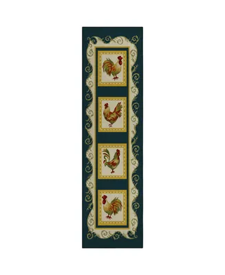 D Style Vertes Kitchen VRT4 2'3" x 7'6" Runner Area Rug