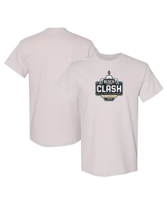 Men's Checkered Flag Sports Cream 2023 Busch Light Class at the Coliseum T-shirt