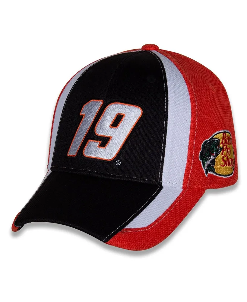 Men's Joe Gibbs Racing Team Collection Black, Orange Martin Truex Jr Restart Adjustable Hat