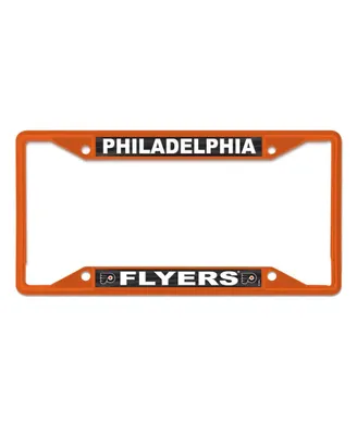 Wincraft Philadelphia Flyers Chrome Colored License Plate Frame