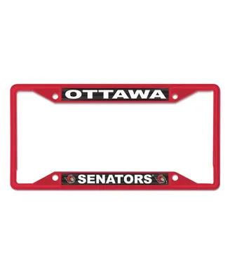 Wincraft Ottawa Senators Chrome Color License Plate Frame