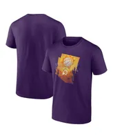 Men's Fanatics Purple Phoenix Suns Hometown Originals Team Proud T-shirt