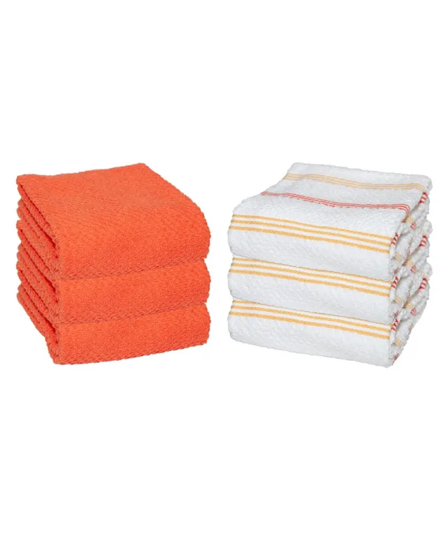 Martha Stewart Waffle 6-pc. Kitchen Towel Set, Color: Red - JCPenney