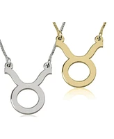 Taurus Zodiac Necklace
