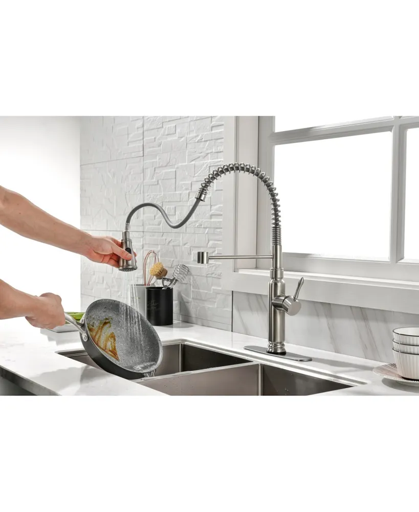 Touch Kitchen Faucet With Pull Down Sprayer