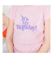 Little and Big Girls It's My Birthday T- Shirt