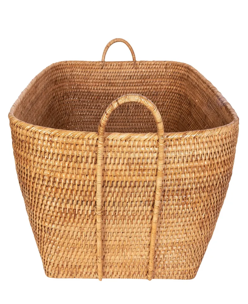 Saboga Home Everything Basket with Hoop Handles