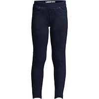 Lands' End Big Girls Iron Knee Denim Jeggings