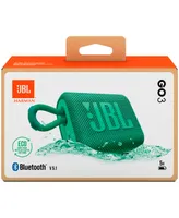 Jbl Go 3 Water Resistance Bluetooth Speaker, Forest Green