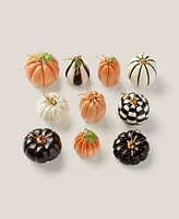 Lenox Mini Pumpkin 10-Piece Ornament Set