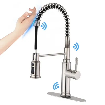 Simplie Fun Touch Kitchen Faucet With Pull Down Sprayer