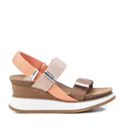 Xti Women's Wedge Sandals By Xti, Coral