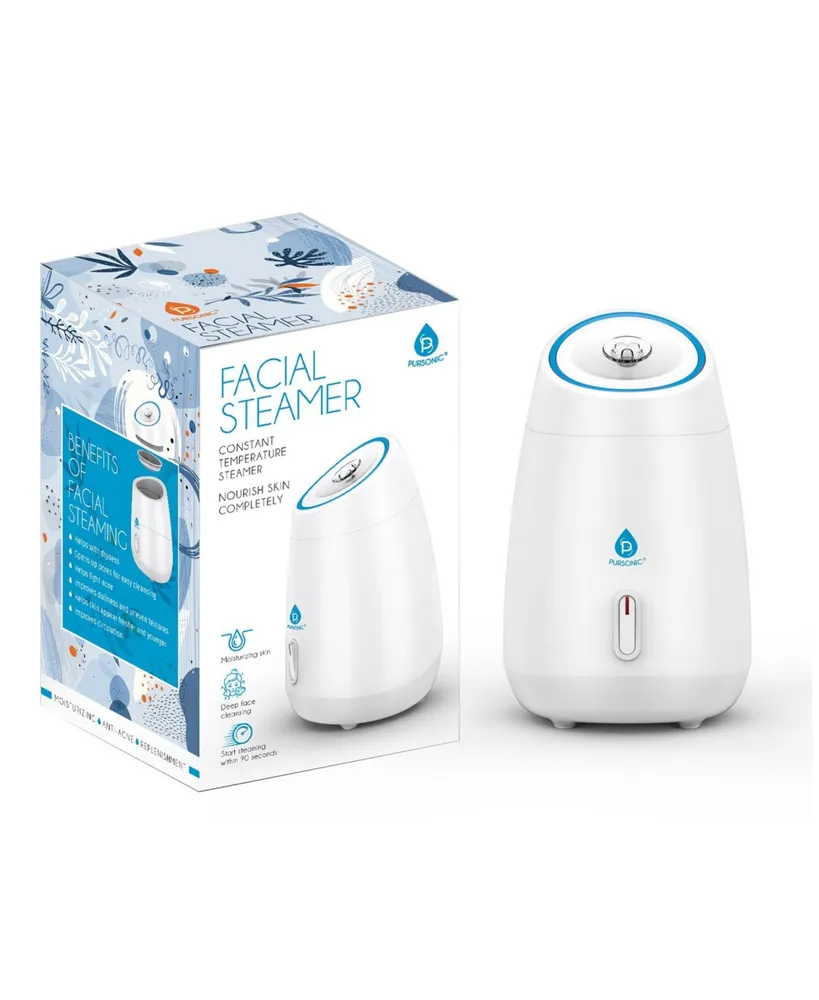 Pursonic Facial Steamer Hot Mist Moisturizing Spa