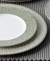 Noritake Infinity Green Platinum Piece Set, Service for 4