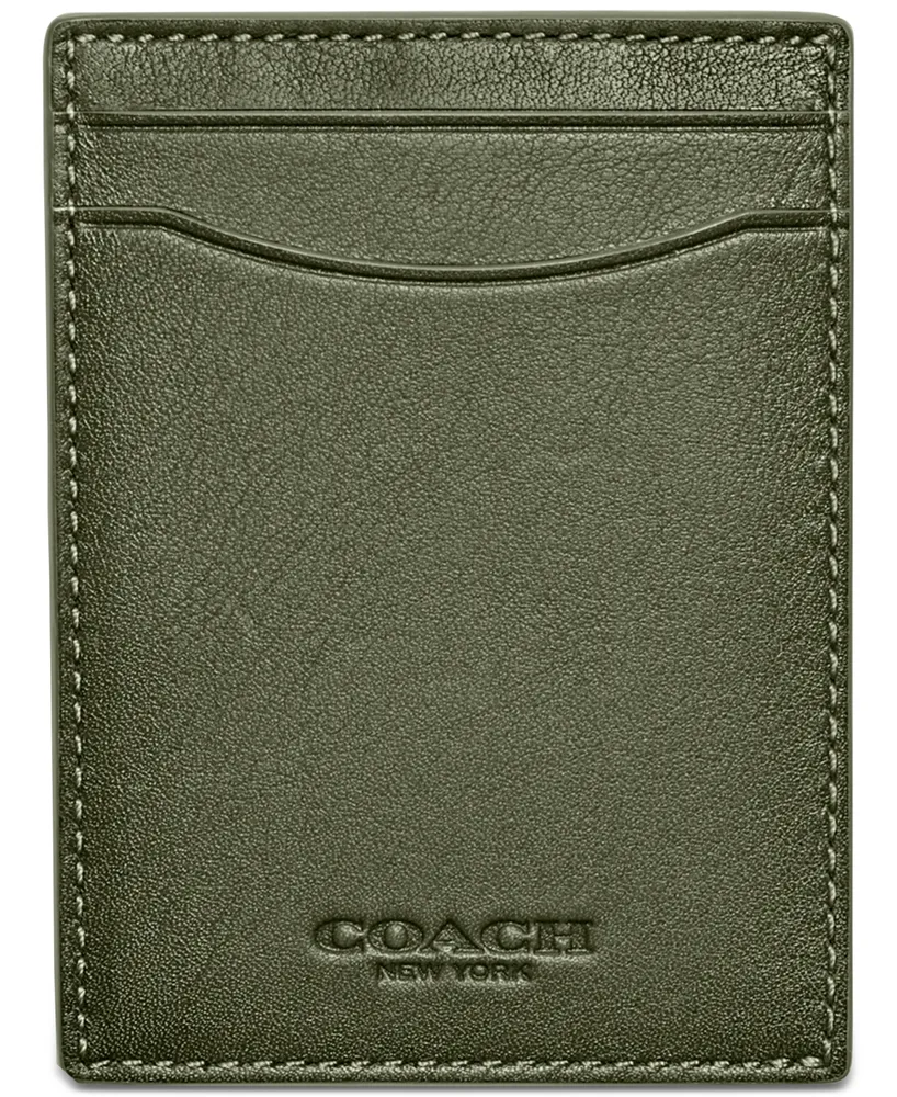 Coach Money Clip Card Case